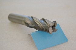 送料无料新1个hss al4フルート36ミリメートル荒加工ENDMILL波エッジミリングカッターcnc机械フライス加工机械の切削工具